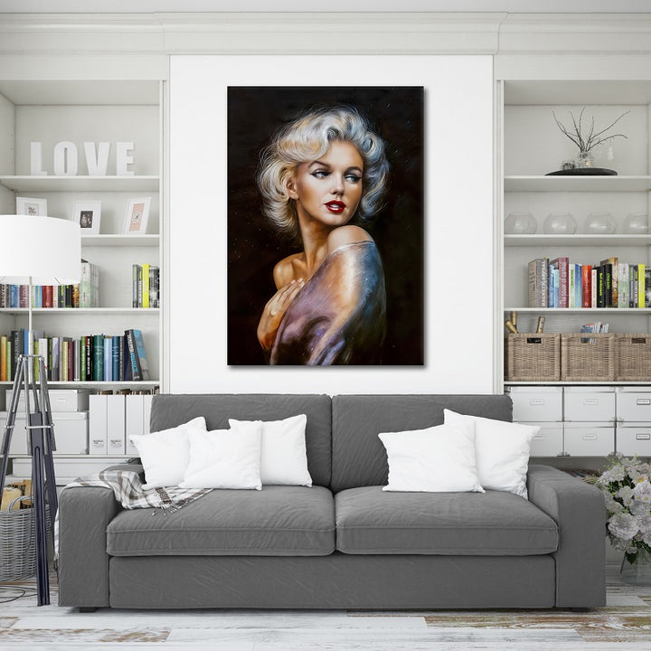 Marilyn Monroe Edition - Wunderschönes Kunstbild auf hochwertiger Leinwand